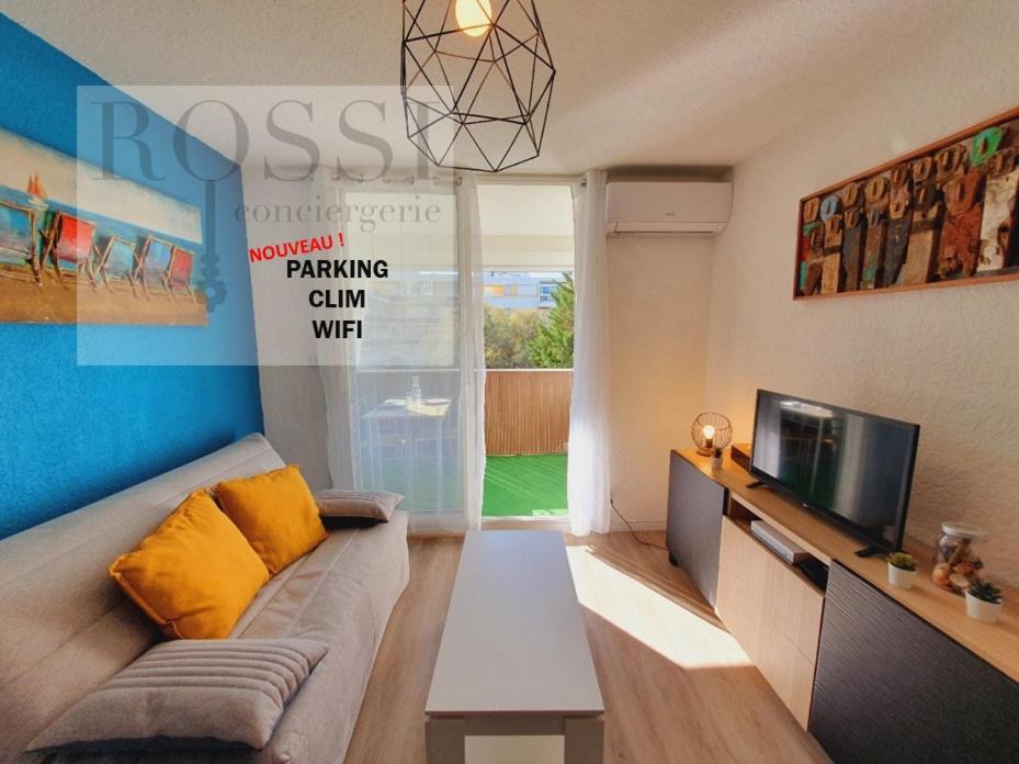 Suite Maya Parking Clim Wifi Centre-Ville Et Port - Rossiconciergerie - Linge Inclus 라그랑모트 외부 사진